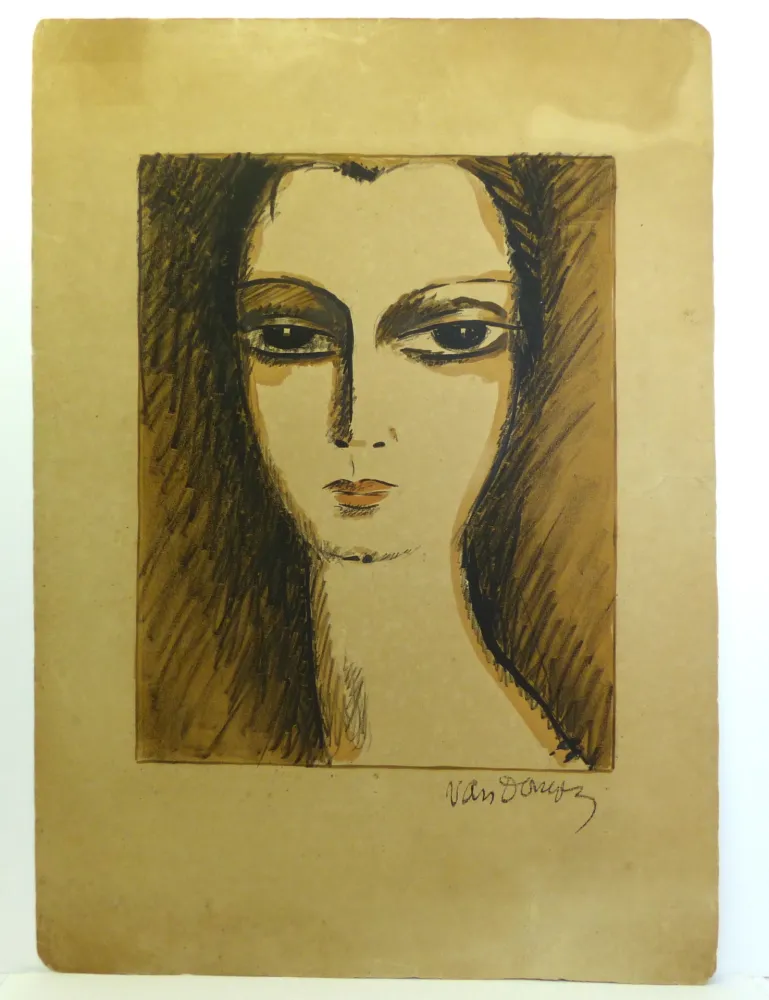 Sin Técnico Van Dongen - La Jeune Fille au Cou de Cygne 