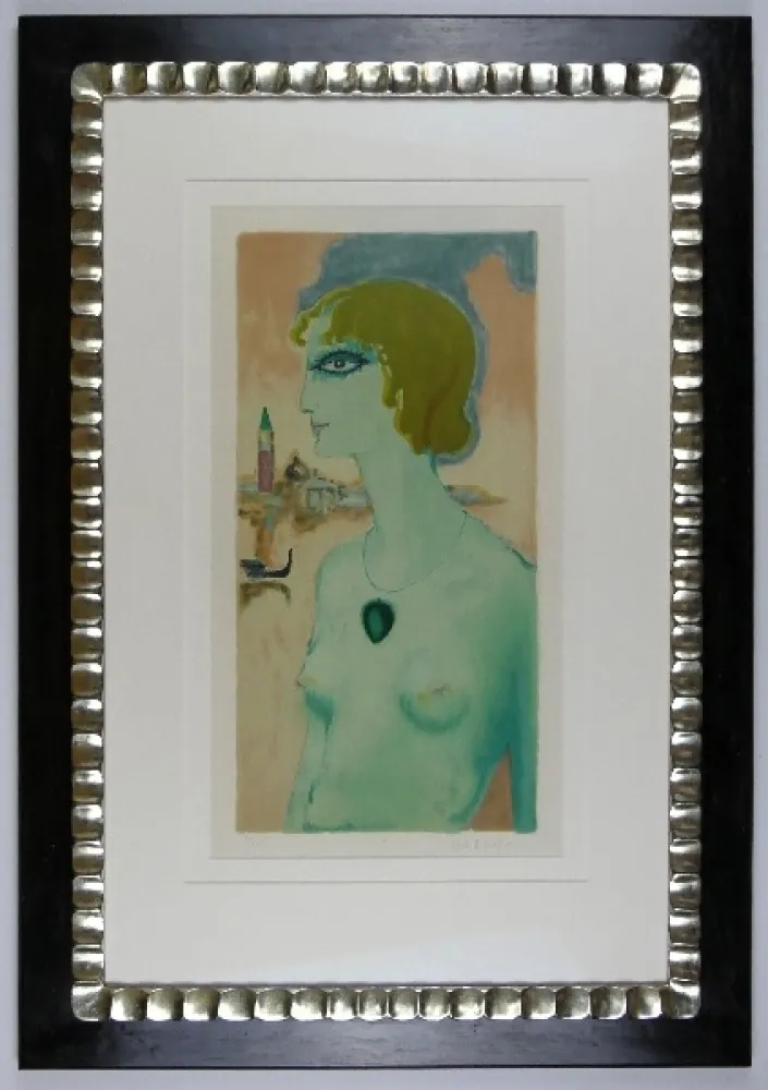 Litografía Van Dongen - La Marchesa Luisa Casati