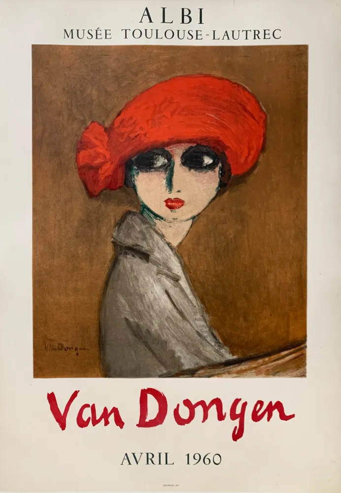 Litografía Van Dongen - Le Coquelicot