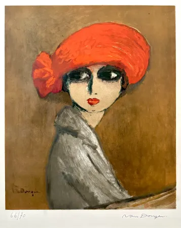 Litografía Van Dongen - Le Coquelicot