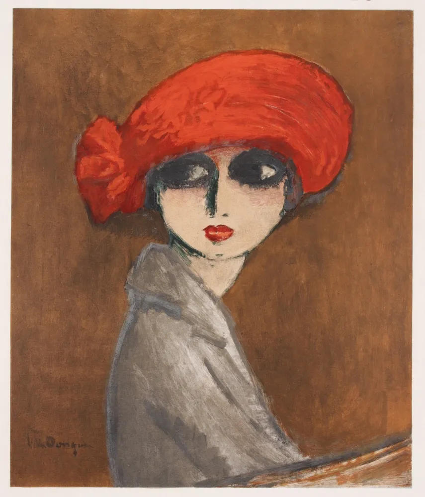 Litografía Van Dongen - Le Coquelicot