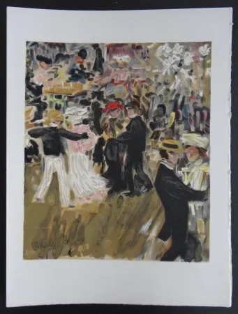 Litografía Van Dongen - Le Moulin de la Galette