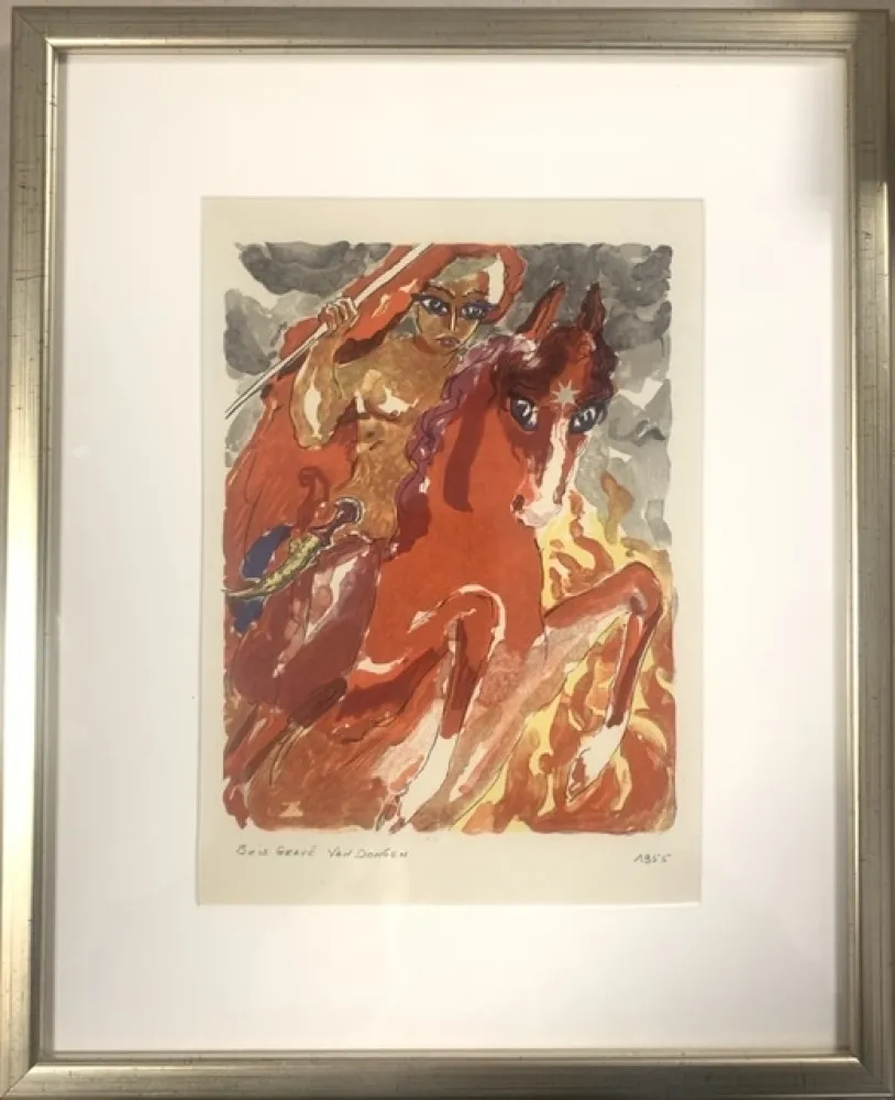 Grabado En Madera Van Dongen - Les 1001 nuits