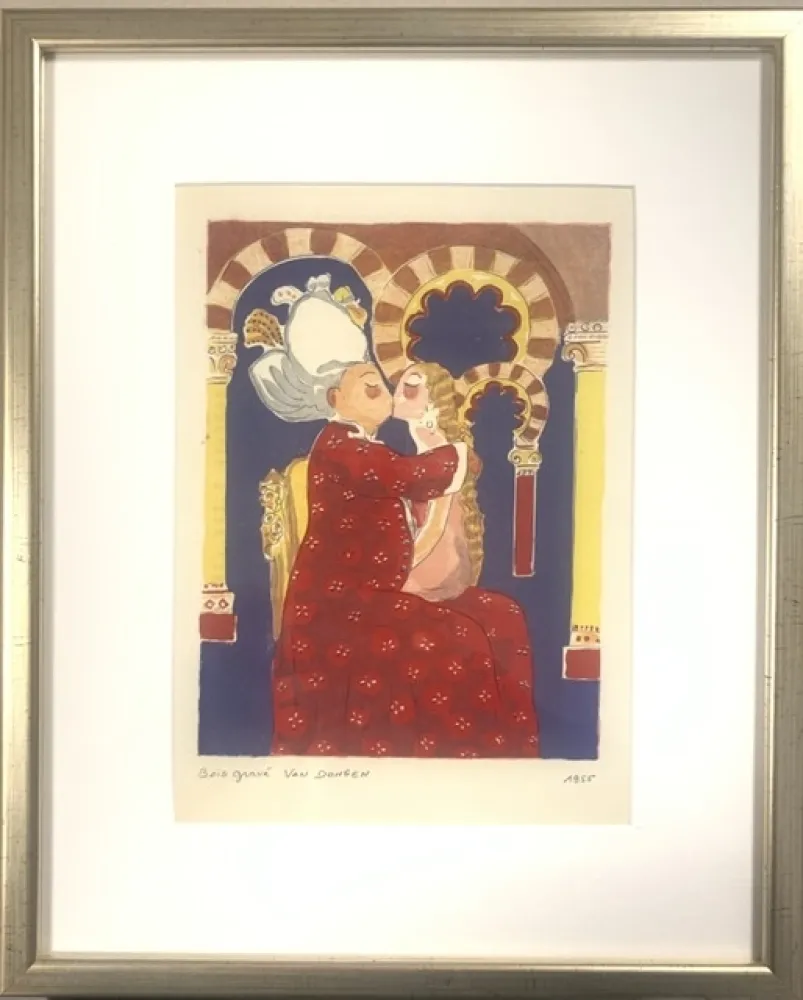 Grabado En Madera Van Dongen - Les 1001 nuits