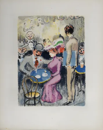 Litografía Van Dongen - Modigliani, peintre maudit de Montparnasse, 1949