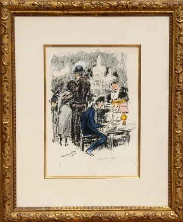 Litografía Van Dongen - Montmartre 1900