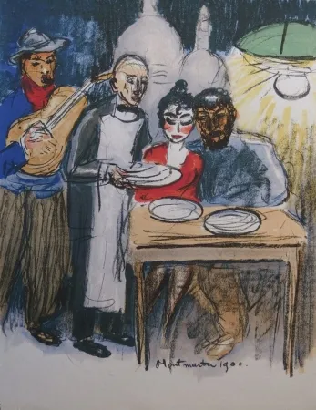 Litografía Van Dongen - Montmartre 1900