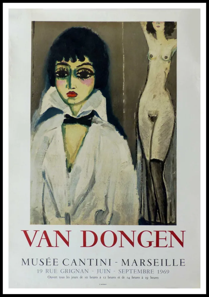 Litografía Van Dongen - Musée Cantini Marseille - VAN DONGEN