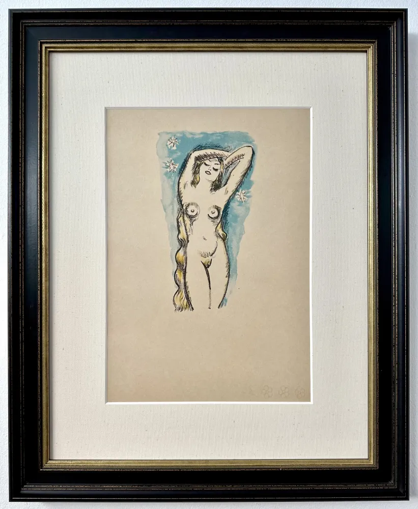 Litografía Van Dongen - Nu Nocturne