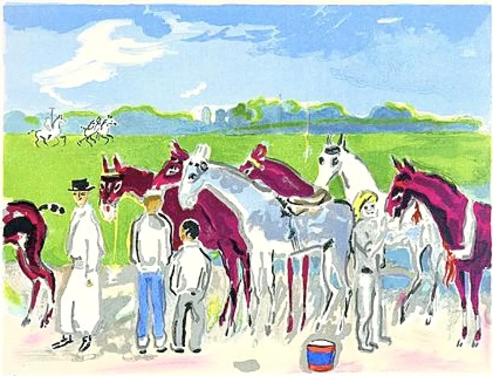 Litografía Van Dongen - Polo or Deauville