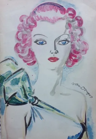 Litografía Van Dongen - Toile D'avignon