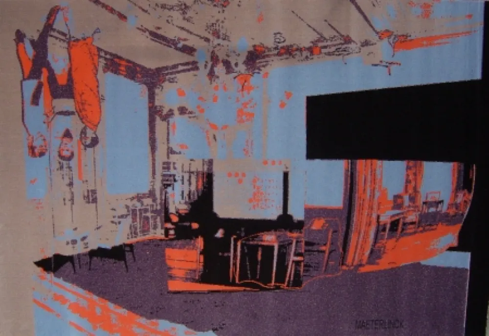 Litografía Van Kerckhoven - Maeterlinck 