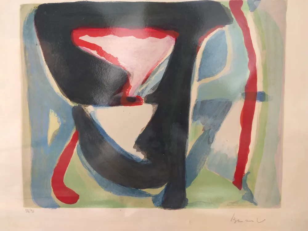 Litografía Van Velde - 57/90