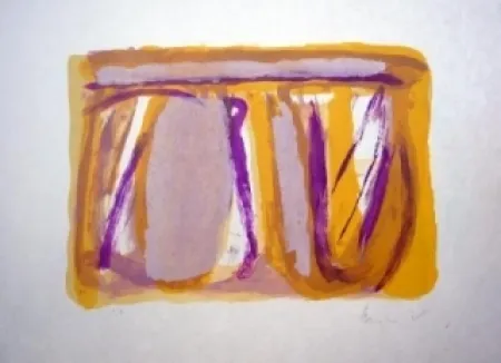 Litografía Van Velde - Apaisement