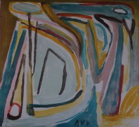 Litografía Van Velde - Appel