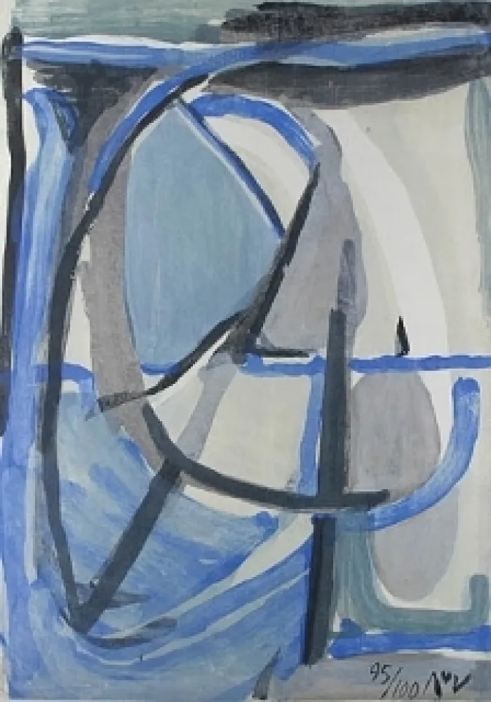 Litografía Van Velde - Clarté