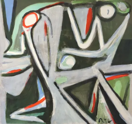 Litografía Van Velde - Désertique (MP 390)