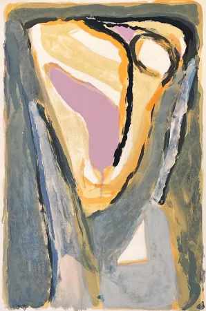 Litografía Van Velde - Lumière pâle 