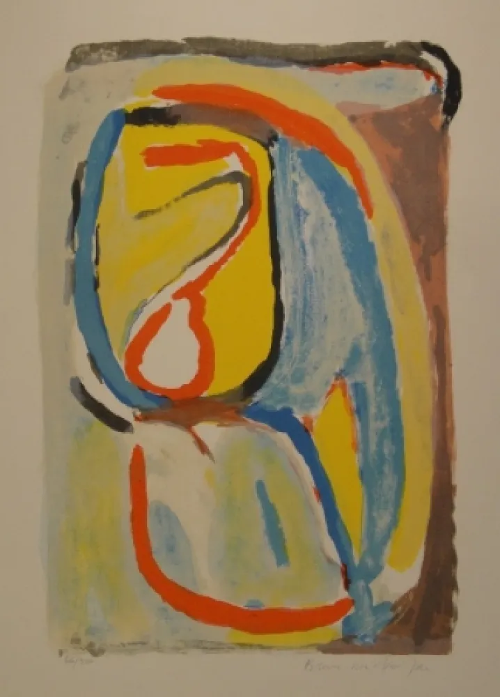 Litografía Van Velde - Matin / Morning