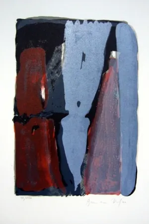 Litografía Van Velde - Mp 100