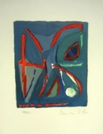 Litografía Van Velde - MP - 128