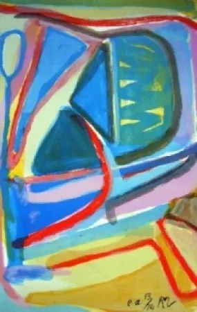 Litografía Van Velde - MP 138