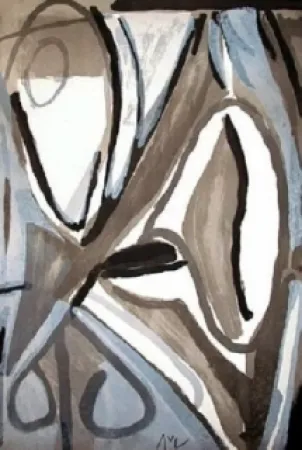 Litografía Van Velde - MP 153