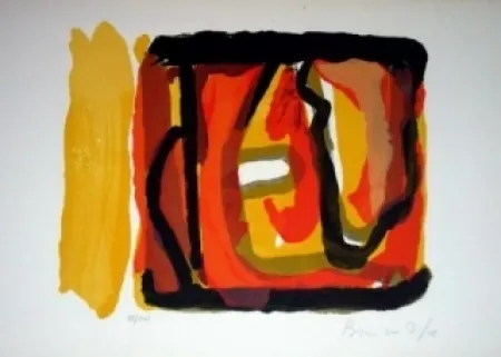 Litografía Van Velde - MP 163