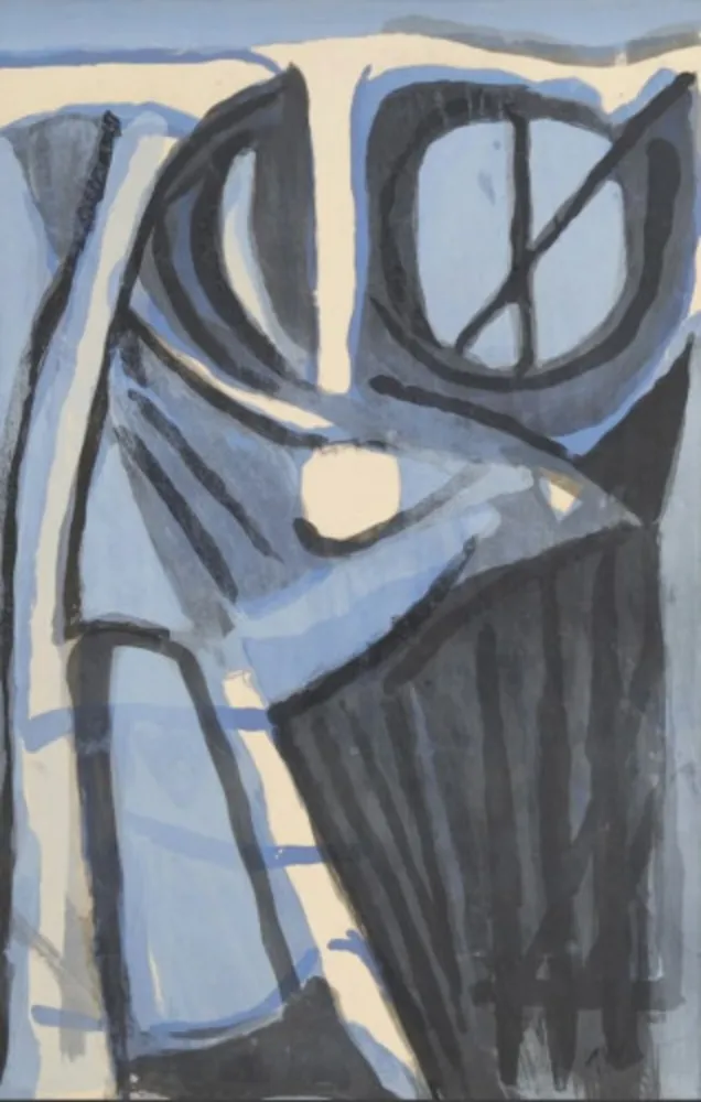 Litografía Van Velde - MP 166