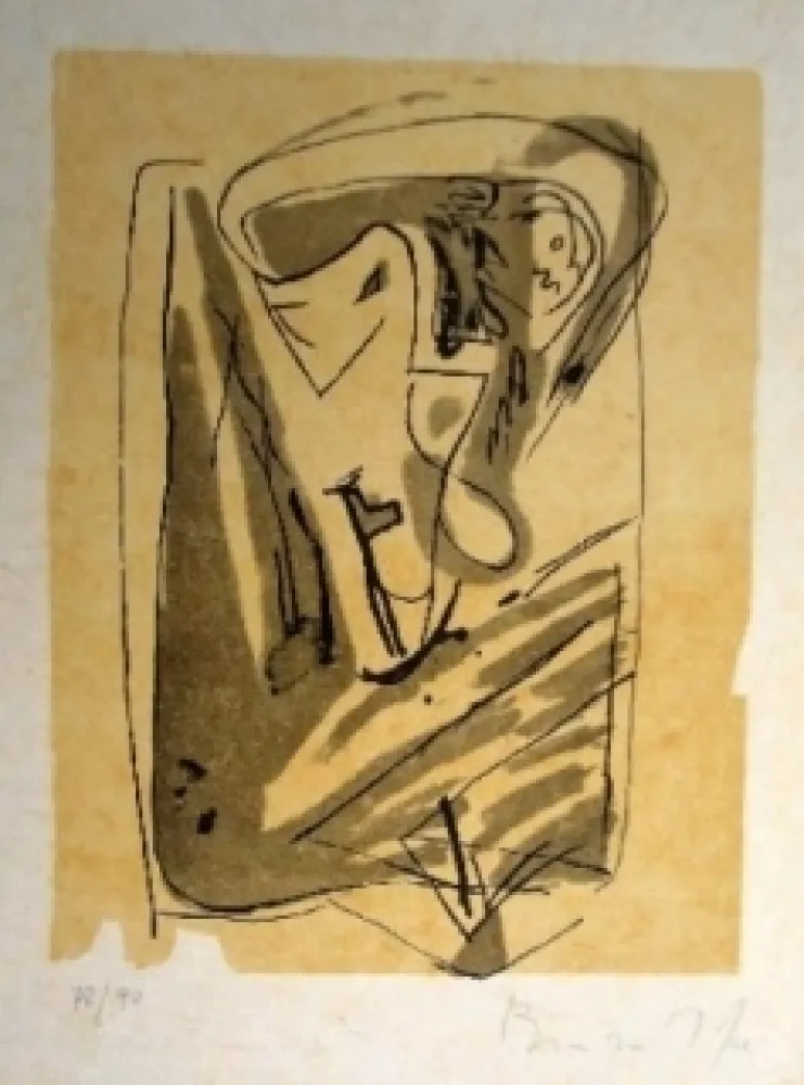 Litografía Van Velde - MP 185