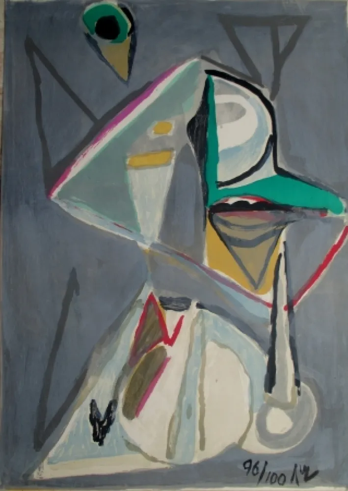 Litografía Van Velde - MP 193