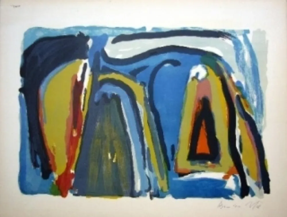 Litografía Van Velde - MP 209