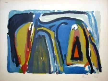 Litografía Van Velde - MP 209