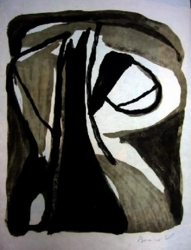 Litografía Van Velde - MP 244 bis