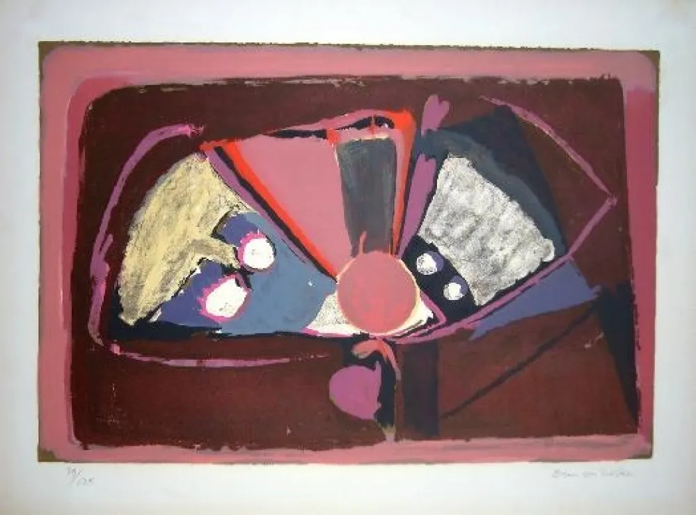 Litografía Van Velde - MP 3