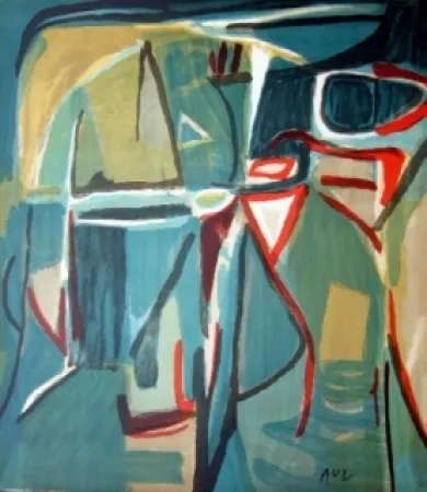 Litografía Van Velde - MP 362