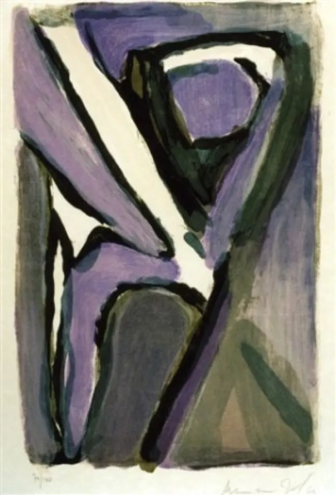 Litografía Van Velde - MP 383