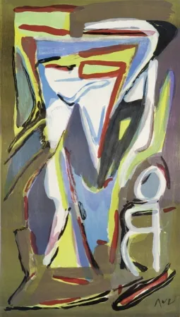 Litografía Van Velde - MP 396 - Nord