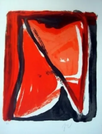 Litografía Van Velde - MP 400 - Fenêtre