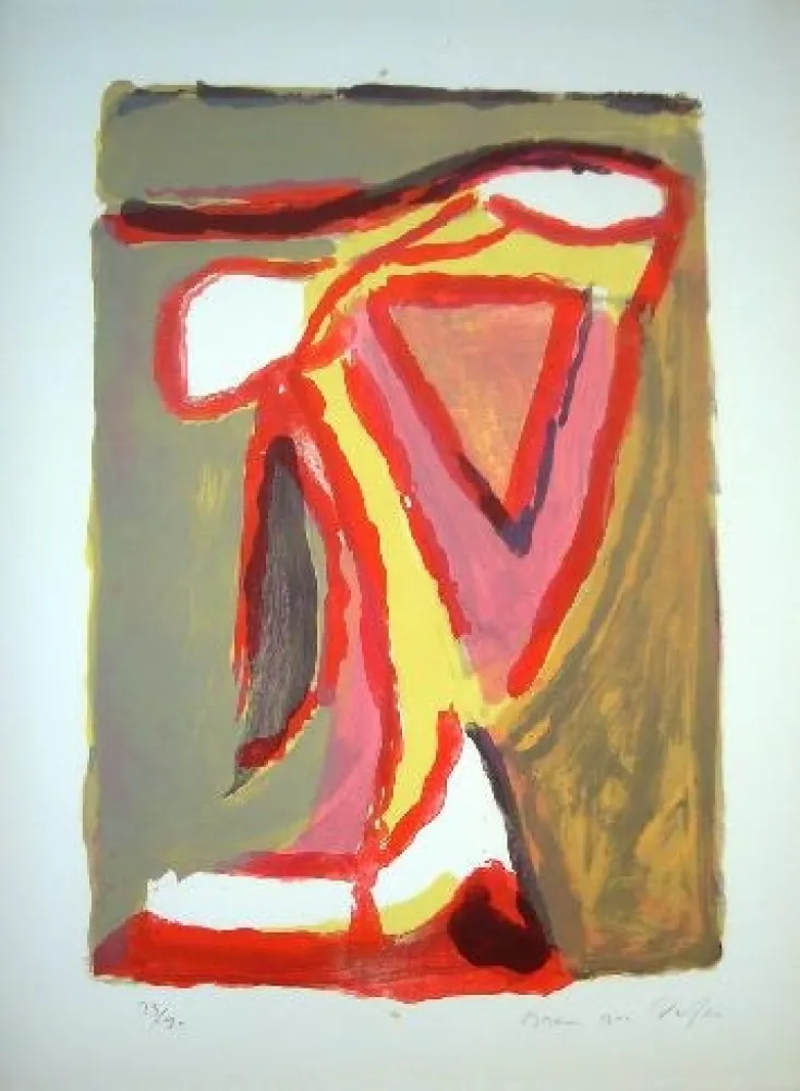 Litografía Van Velde - MP 45