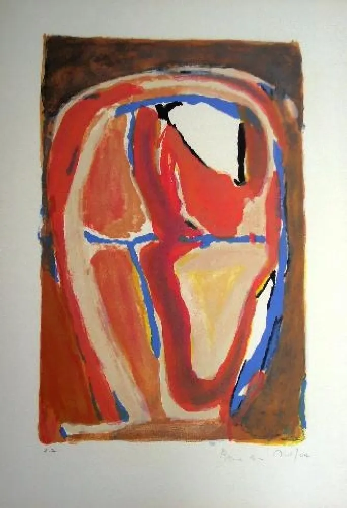 Litografía Van Velde - MP 58