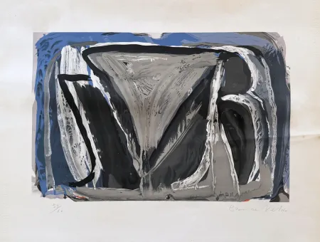 Litografía Van Velde - MP15, 1962