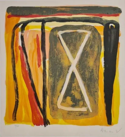 Litografía Van Velde - No title