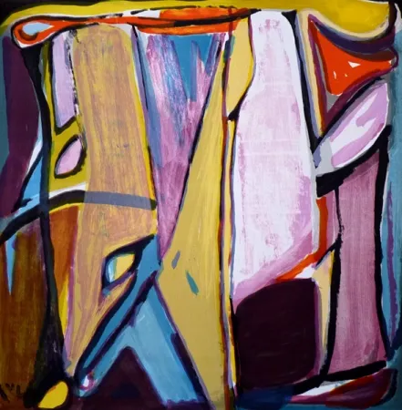 Litografía Van Velde - No title (MP 350)