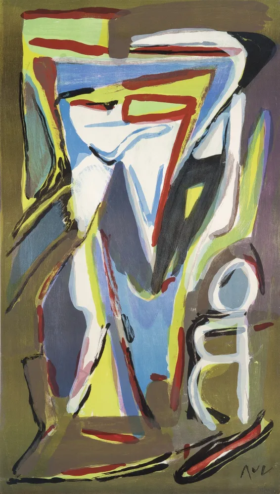 Litografía Van Velde - Nord