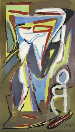 Litografía Van Velde - Nord