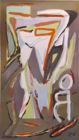 Litografía Van Velde - Nord