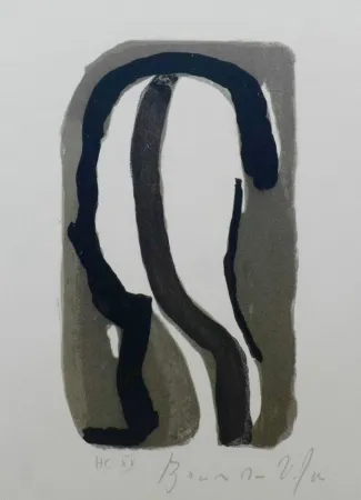 Litografía Van Velde - Pour La folie du jour