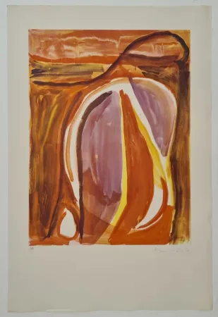 Litografía Van Velde - Sans titre