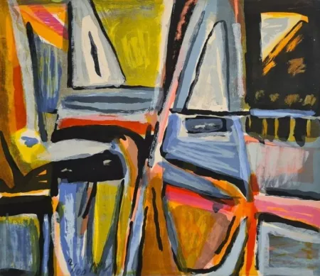 Litografía Van Velde - Sans titre